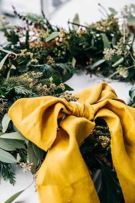 Whatever Forever, Wreath Making, Christmas Pins, Yellow Aesthetic, Christmas Love, Mellow Yellow, Country Christmas, Christmas Aesthetic, Shades Of Yellow