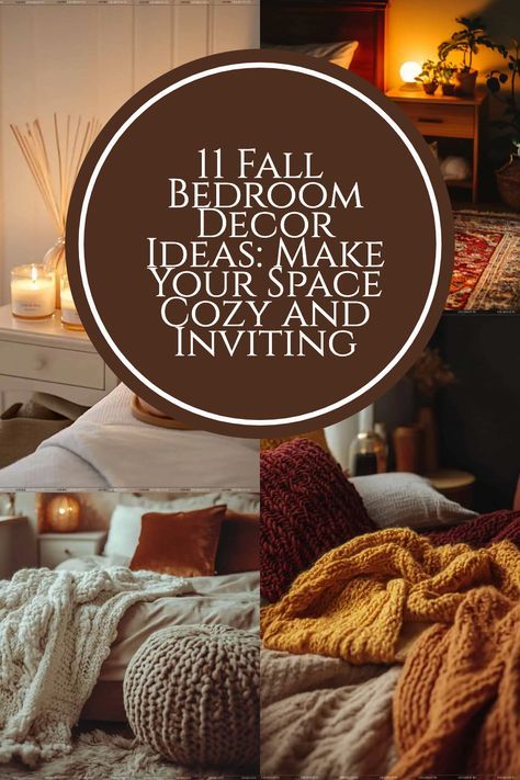 Fall Colored Bedroom Ideas, Fall Bedding Bedrooms, Seasonal Aesthetic, Old World Kitchens, Fall Bedroom Ideas, Fall Bedroom Decor, Winter Bedroom, Cozy Fall Bedroom, Fall Bedding