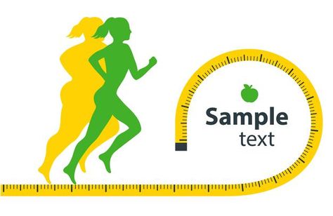 Woman body transformation concept runnin... | Premium Vector #Freepik #vector #people #woman #sports #girl Healthy Body Illustration, Running Woman Drawing, Female Health Illustration, Fit Woman Silhouette, Fat To Fit Transformation, Running Woman Illustration, Body Transformation Women, Fitness Backgrounds, Weight Transformation