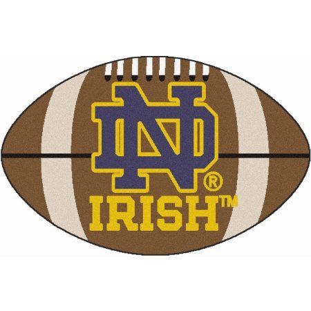 Notre Dame Football Mat, Brown Notre Dame Apparel, S Symbol, Notre Dame Football, Nylon Carpet, Notre Dame University, Football Design, Farmhouse Style Decorating, Notre Dame, Ncaa