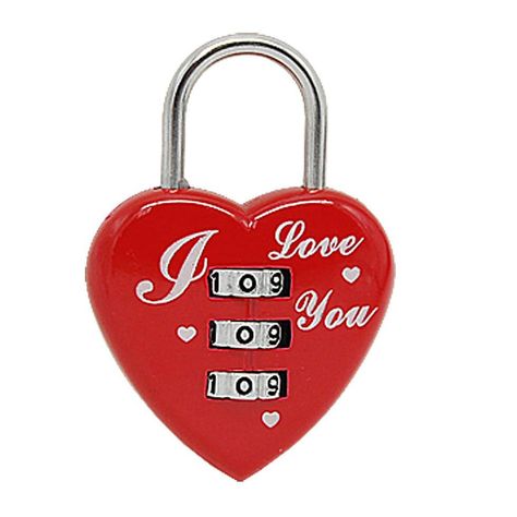 Luggage Locks, Suitcase Bag, Heart Lock, Combination Locks, Book Gifts, Easy To Use, Travel Accessories, Fashion Boutique, Ideal Gift