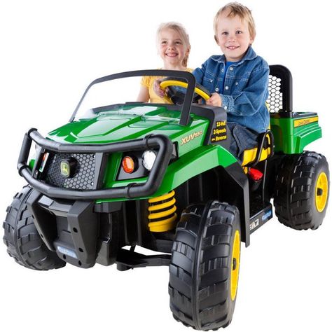 Peg Perego John Deere Gator XUV 12-volt Battery-Powered Ride-On Real Tree Camouflage, Peg Perego, Magic Car, Riding Toys, Power Wheels, Realtree Camo, Ride On Toys, Kids Ride On, Car Battery