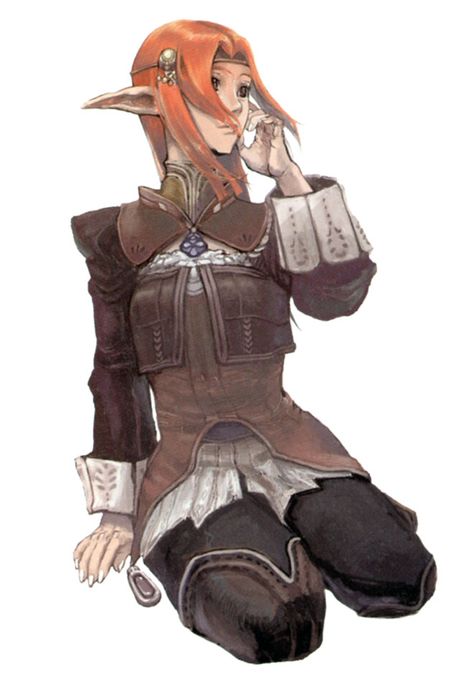 Ulmia Concept Art from Final Fantasy XI Final Fantasy Concept Art, Final Fantasy Xi, Dnd Elves, Character Fashion, Rpg Ideas, Elemental Magic, Female Elf, Elf Art, Final Fantasy Artwork