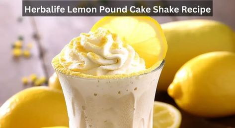 Cake Shake Recipe, Cake Shake, Baking Shop, Herbalife Shakes, Vegetarian Cookies, Herbalife Shake Recipes, Sugar Free Pudding, Loaded Teas, Protein Mix