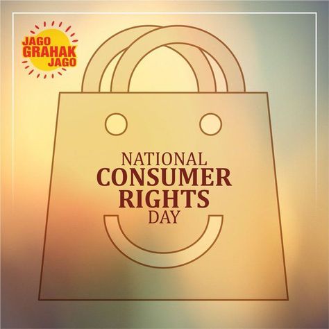 Jaago Graahak Jaago ! 
The #NationalConsumerRightsDay is an opportunity to highlight the importance of consumer rights & focuses on need to spread awareness about consumer importance & responsibilities.
Let’s protect & stop exploitation of rights,as every consumner is important ! Consumer Exploitation, Consumer Rights, Government, No Response, Accounting, Let It Be, Quick Saves