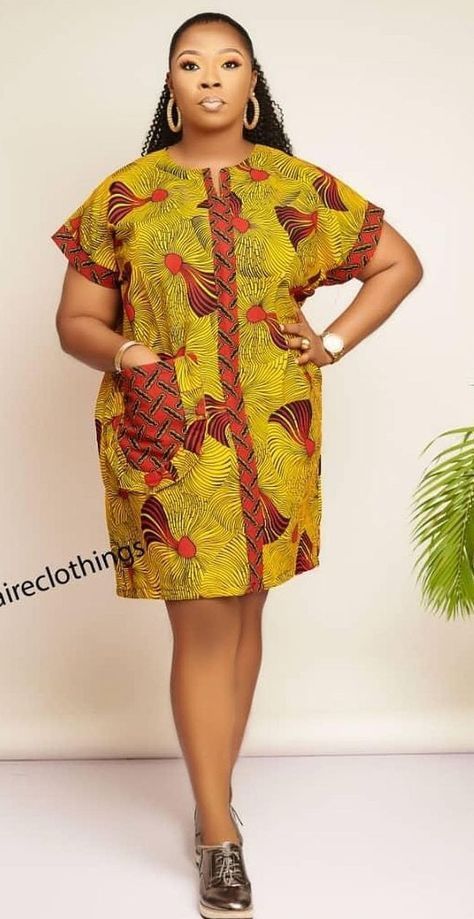 Ladies Straight Dress, Simple Dress Styles, Ankara Short Gown Styles, African Fabric Dress, Long African Dresses, African Print Dress Ankara, Short African Dresses, Best African Dresses, Beautiful Days