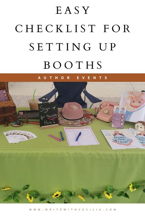 Info Booth Ideas, Service Vendor Booth Ideas, Wellness Expo Booth Ideas, How To Set Up A Vendor Table, Vendor Event Checklist, Business Event Table Display Ideas, Information Booth Display Ideas, Health Fair Booth Ideas Display, Convention Booth Set Up