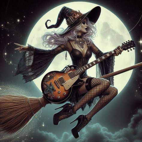 Pin Up, Witch, Fan Art, Halloween, Art