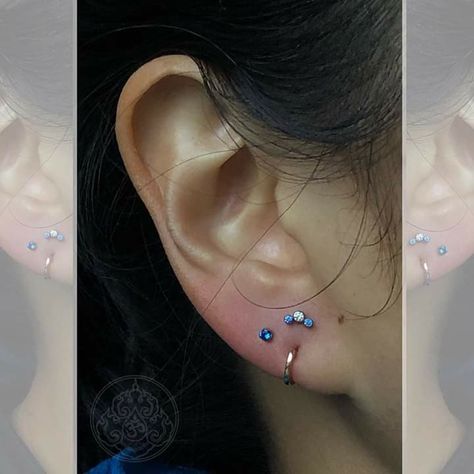 Pretty Piercings, Upper Lobe Piercing, Upper Lobe, Lobe Piercings, Lobe Piercing, Earings Piercings, Ear Piercings, Tatting, Body Art