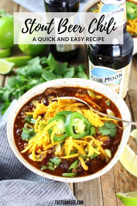 Unique Chili, Beer Chili Recipe, Beer Chili, Friday Food, Mama Cooking, Meat Chili, Hearty Stew, Hearty Chili, Best Chili Recipe