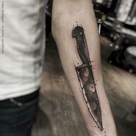 Knife Tattoos, Cooking Tattoo, Culinary Tattoos, Tattoo Christian, Chef Tattoo, Mens Tattoos, Cooking Knives, Modern Cooking, Knife Tattoo