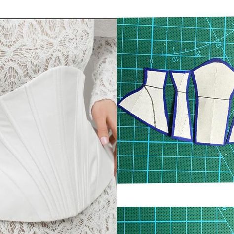 Corset Tutorial, Advanced Fashion, Under Bust Corset, Business Branding Inspiration, Waist Corset, Corset Pattern, Corpse Bride, Waist Circumference, Branding Inspiration