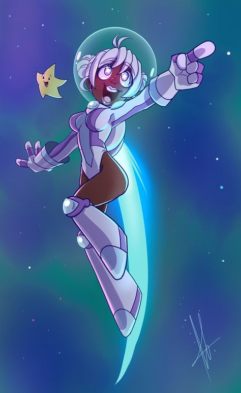 Person In Space Drawing, Space Poses Drawing, Retro Futurism Character Design, Space Boots Drawing, Space Anime Character, Space Pose Reference, Space Princess Character Design, Space Oc Art, Astronaut Oc