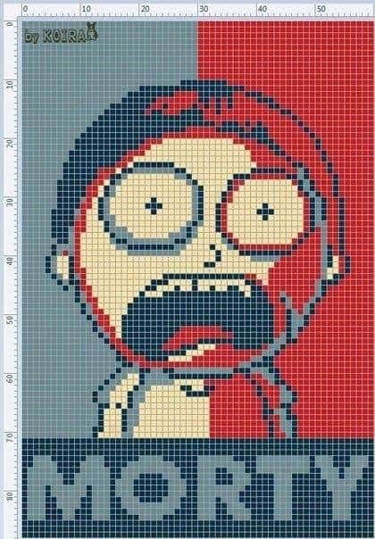 Geeky Cross Stitch, Pixel Art Templates, Pixel Art Characters, Pixel Art Grid, Pix Art, Tapestry Crochet Patterns, Minecraft Pixel Art, Anime Pixel Art, Beaded Cross Stitch