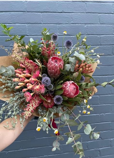 Native Australian Bouquet Winter, Summer Bouquet Australia, Australian Bouquet Wedding Flowers, Native Floral Bouquet, Wedding Flowers Native Australian, Australian Native Bridal Flowers, Australian Native Bridesmaid Bouquet, Native Wildflower Bouquet, Native Flower Bouquet Australian