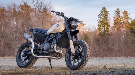 SUPER SCRAMBLER: KTM Duke 690 by KickMoto. - Pipeburn English Wheel, Nova Scotia Canada, Ktm Duke, Custom Motorcycles, Nova Scotia, Concept Design, 3d Printing, The Good, Motorcycles