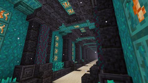 Nether Tunnel, Minecraft Portal, Minecraft Castle Designs, Minecraft Houses Survival, Minecraft Structures, Minecraft Interior Design, Minecraft Cottage, Easy Minecraft Houses, Minecraft House Tutorials