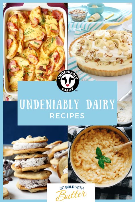 Dairy yum. Dairy sweet. Dairy fun. Dairy treat. Celebrate the goodness of REAL dairy with this special recipe collection. As always, these recipes start with REAL butter, but they pack an Undeniably Dairy punch with plenty of other REAL dairy products, from farm-fresh milk and whipped cream to flavor-packed cheeses and ice cream. One thing’s for sure – they’re undeniably delicious. Farmer Recipes, Dairy Recipes, Watercolor Food Illustration, Farm Fresh Milk, Watercolor Food, Pureed Food Recipes, Dairy Products, No Dairy Recipes, Special Recipes