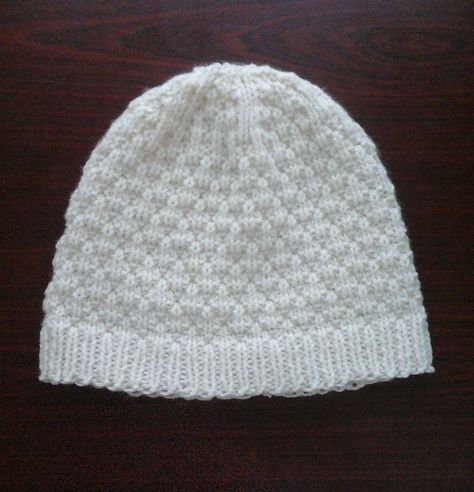 Seersucker Stitch, Baby Hat Knitting Patterns Free, Beanie Pattern Free, Easy Knit Hat, Beanie Knitting Patterns Free, Knit Beanie Pattern, Baby Hat Knitting Pattern, Knitting Hat, Hat Patterns Free