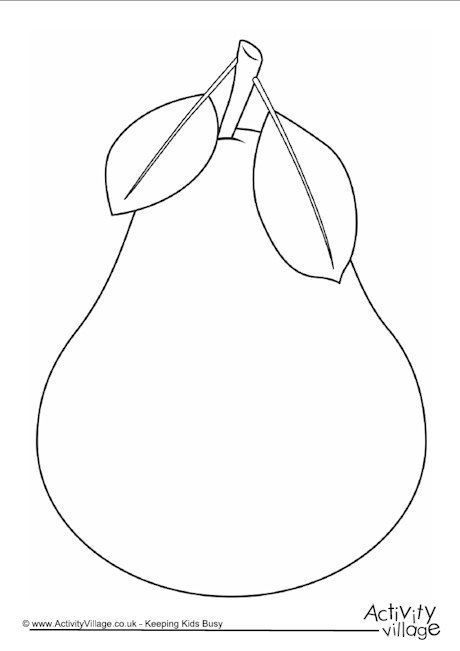 Pear Template                                                       … Pear Template, Applique Couture, Pear Art, Valentine's Day Crafts For Kids, Girls Applique, Tin Can Crafts, Bottle Cap Crafts, Fall Coloring Pages, Felt Patterns