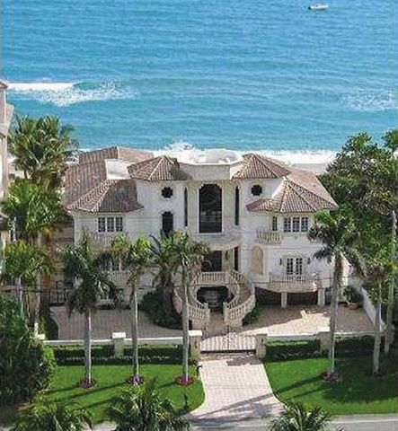 Dream beach manshion Luxury Dream Homes, Oceanfront Homes, Beach Mansion, Beach Luxury, Luxury Beach House, Dream Beach Houses, Hollywood Homes, St Cloud, House Beach