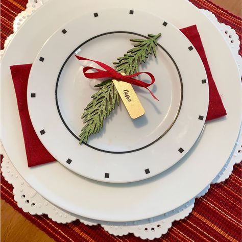 Christmas table settings ideas