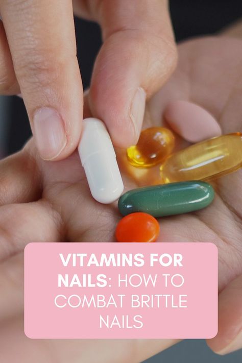 Vitamins For Nail Growth, Split Nails, Turmeric Vitamins, Weak Nails, Castor Oil For Hair, Nail Blog, Essential Oils For Hair, Brittle Nails, Nail Oil