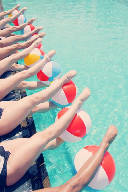 Andreas Gursky, Beach Balls, Gray Malin, Synchronized Swimming, Adventure Lifestyle, Retro Era, Vintage Swim, Beach Ball, Retro Summer