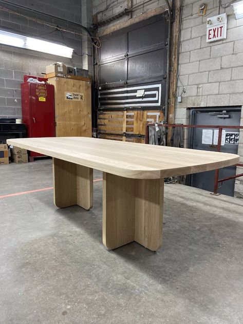 Dining Tables Toronto | Solid Wood Dining Table | Woodcraft Wooden Dinner Table, Centre Table Living Room, Classic Furniture Living Room, Wood Dining Tables, Wood Table Diy, Dining Room Design Modern, Dinning Room Design, Boardroom Table, Cabin Interiors