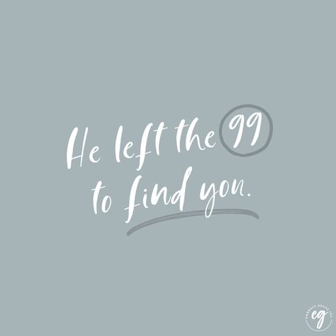 Jesus left the 99 to find YOU. He fought for YOU. He has overcome for YOU. You are worthy of His reckless love!  "Oh, the overwhelming, never-ending, reckless love of God Oh, it chases me down, fights 'til I'm found, leaves the ninety-nine And I couldn't earn it And I don't deserve it Still You give yourself away Oh, the overwhelming, never-ending, reckless love of God..."  -Cody Asbury, Reckless Love God Leaves The 99 Quotes, Oh The Never Ending Reckless Love Of God, He Will Leave The 99, He Left The 99 To Find Me Verse, Left The 99, Oh The Overwhelming Reckless Love Of God, Leave The 99 To Find The One, Worthy Quotes Christian, Leaves The 99 Wallpaper