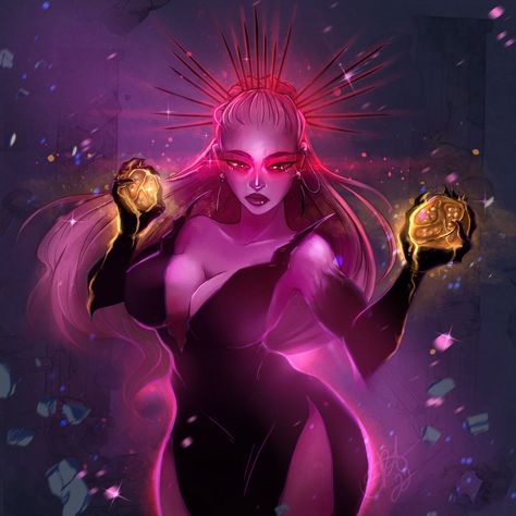 Persephone Webtoon, Persephone Art Lore Olympus, Greek Mythology Fanart, Dark Edgy Aesthetic, Hazbin Hotel Lilith, Persephone Queen Of The Underworld, Olympus Lore, Lore Olympus Persephone, Nyx Goddess