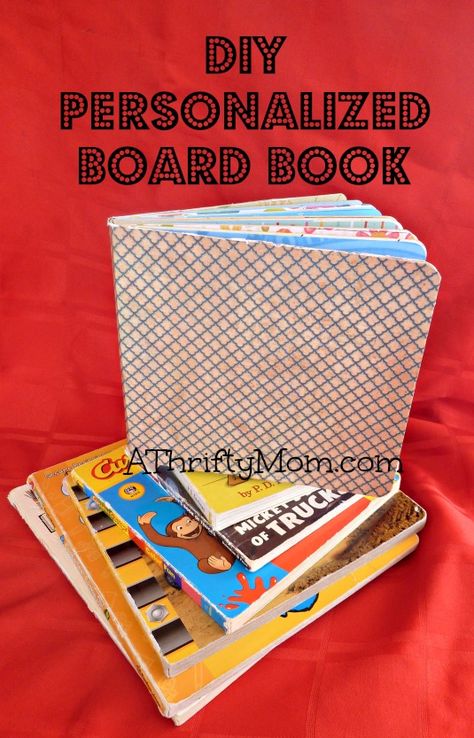 Board Book Diy, How To Make A Board Book, Diy Picture Book, Diy Board Book, Toddler Book, Fall Essential Oils, Diy Photo Book, Diy Girls, Mom Recipes