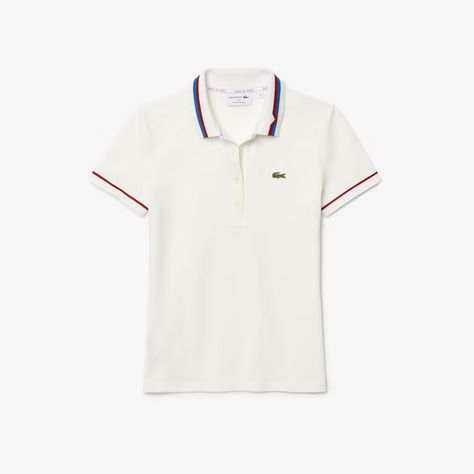 Polo de mujer Made in France slim fit en piqué de algodón ecológico | LACOSTE Green Crocodile, Lacoste Polo Shirts, Polo Women, Lacoste Polo, Pique Polo Shirt, Boutique Online, Capsule Collection, 2024 Collection, Polo Collar