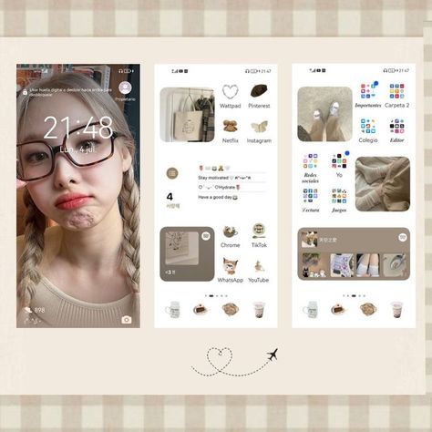 #aesthetic #coquette #wallpaper #wallpaperideas #homescreen #homescreensetup #widget #widgetsmith #ios14 #ios14homescreen #ios16lockscreen #layout #iphone #iphonewallpapers Android Layout, Kpop Nayeon, Nayeon Wallpaper, Samsung Home, Coquette Wallpaper, Themes Ideas, Phone Layouts, Screen Layout, Phone Layout