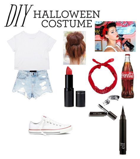 "DIY Halloween costume : Coca Cola Women" by dianamarierg ❤ liked on Polyvore featuring Alexander Wang, Bobbi Brown Cosmetics, New Look, Converse, halloweencostume and DIYHalloween Coca Cola Costume, Diy Halloween Costume, Diy Halloween, Bobbi Brown Cosmetics, Halloween Ideas, Halloween Diy, Bobbi Brown, Costume Accessories, Alexander Wang