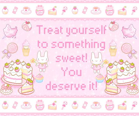 Pixel Candy Art, Pastel Pixel Art, Kawaii Quotes, Candy Pastel, Phone Widgets, Kawaii Wallpapers, Pink Food, Art Text, Pastel Kawaii