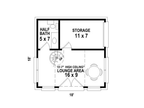 1st Floor Plan, 006P-0003 Diy Pool House Shed With Bathroom, Pool House Ideas Floor Plans, Shed With Bathroom, Diy Pool House Shed, Half Bath Storage, Brick Pool House, Small Pool House Plans, Small Pool House Ideas, Brick Pool