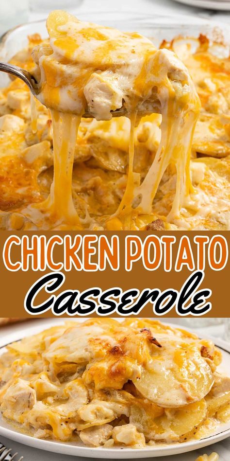 Country Casserole, Chicken Potato Casserole, Vegetable Bake, Potatoes Chicken, Chicken Receipes, Chicken Potato, Potatoe Casserole Recipes, Food Time, Supper Ideas