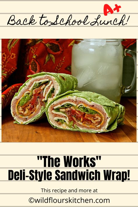 Deli Style Sandwiches, Turkey Lunch Meat, Sandwich Wraps Recipes, Sandwich Thins, Sandwich Wrap, Sandwich Wraps, Deli Turkey, Deli Sandwiches, Deli Style