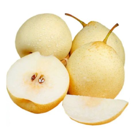 Ya pear is a good source of dietary fiber, vitamin C, and copper. It also contains small amounts of other important nutrients, such as potassium, magnesium, and vitamin K. #yapear #Chinesepear #Freshpear #crownpear #crystalPear Snow Pear, Pear Varieties, Asian Pears, Asian Pear, Ellipse Shape, Traditional Medicine, Vitamin K, Exotic Fruit, Stir Fries