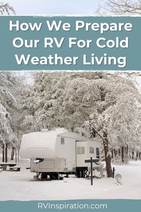 Looking to keep your RV cozy during those chilly winter months? We've got you covered with our top tips for preparing your home on wheels for cold weather living! From insulating your windows to skirting your RV, we've got all the must-know hacks to keep you warm and toasty all season long. #RVliving #wintercamping #campinghacks #RVlife Rv Newbies, Rv Skirting, Rv Models, Rv Winterizing, Camper Maintenance, Rv Inspiration, Rv Dreams, Renovation Tips, Rv Repair