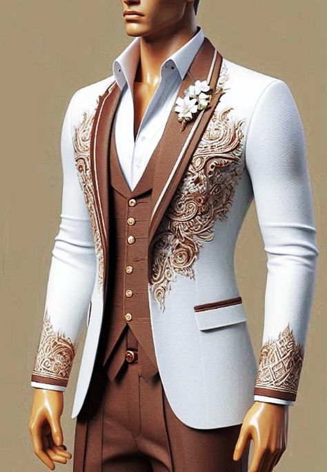 👔👔Men's Clothing👔👔 Made with AI @Copyright by អាណាចក្រសម្រស់ [[ Beauty Empire ]] 🇰🇭 Arabic Clothes, Gay Costume, Mens Shirt Pattern, Custom Canes, Arabic Clothing, Bollywood Dress, Black Men Fashion Casual, Golden Design, Fashion Design Collection