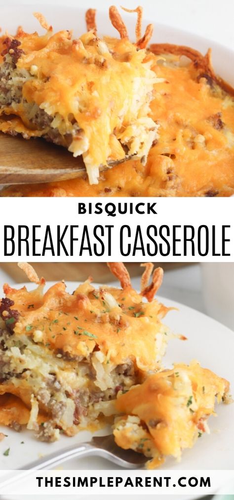 Breakfast Casserole Bisquick, Bisquick Breakfast Casserole, Bisquick Breakfast, Best Breakfast Casserole, Hashbrown Breakfast Casserole, Bisquick Recipes, Breakfast Casserole Easy, Breakfast Casserole Sausage, Easy Cheesy