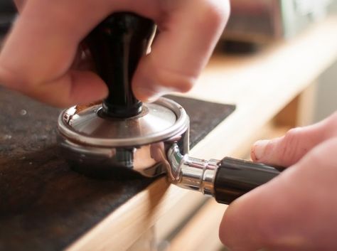 Barista Tips: The Espresso Tamper Barista Tips, Espresso Tamper, Shot Of Espresso, Best Espresso Machine, Coffee Varieties, Cappuccino Machine, Best Espresso, Gourmet Coffee, Italian Coffee