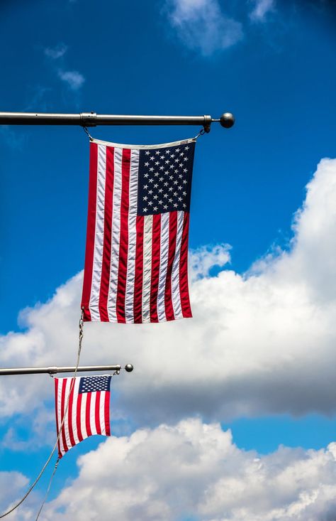 Flag Photos · Pexels · Free Stock Photos American Flag Wallpaper, American Flags, Happy Memorial Day, Happy Labor Day, Take A Deep Breath, Deep Breath, Flag Pole, Sky Clouds, Sky And Clouds