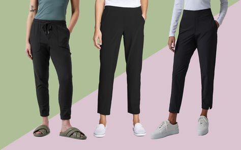 Best Travel Pants For Women, Travel Pants For Women, Best Travel Pants, Travel Pants Women, Hiking Wear, Professional Pants, Comfy Travel, Travel Clothing, By Any Means Necessary