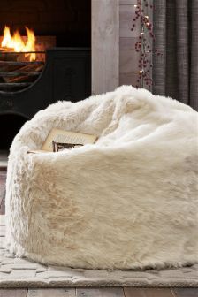 Textured Cream Faux Fur Bean Bag Fluffy Bean Bag Chair, Bean Bag Design, Cool Bean Bags, Faux Fur Bean Bag, Fur Bean Bag, Girls Room Design, Large Bean Bags, Adult Bean Bag Chair, Giant Bean Bags