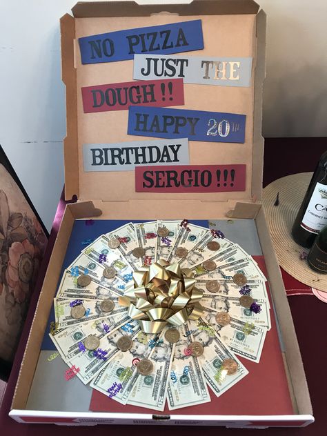 Made this for my sons 20th birthday Mens 18th Birthday Gifts, 20 Presents For 20th Birthday, 20th Birthday Surprise Ideas, 20th Birthday Ideas Boyfriends, Sons 20th Birthday Ideas, 20th Birthday Ideas For Him, 18th Boy Birthday Party Ideas, 21st Birthday Gifts For Son, Boys 16th Birthday Ideas Sons