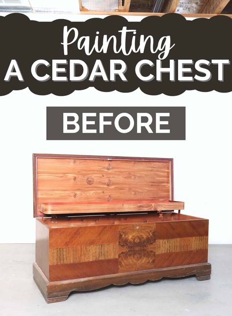 Repurposed Hope Chest Ideas, Repurposed Hope Chest, Chest Trunk Ideas, Chest Makeover Ideas, Restore Cedar Chest, Repurpose Hope Chest Ideas, Add Legs To Cedar Chest, Painting Hope Chest Ideas, Black Cedar Chest