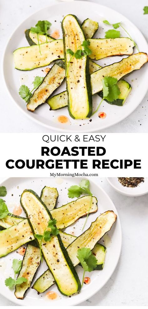 Zucchini Oven, Courgette Recipes, Zucchini In The Oven, Savoury Recipes, Vegan Paleo, Oven Baked, Paleo Gluten Free, Savoury Food, The Oven